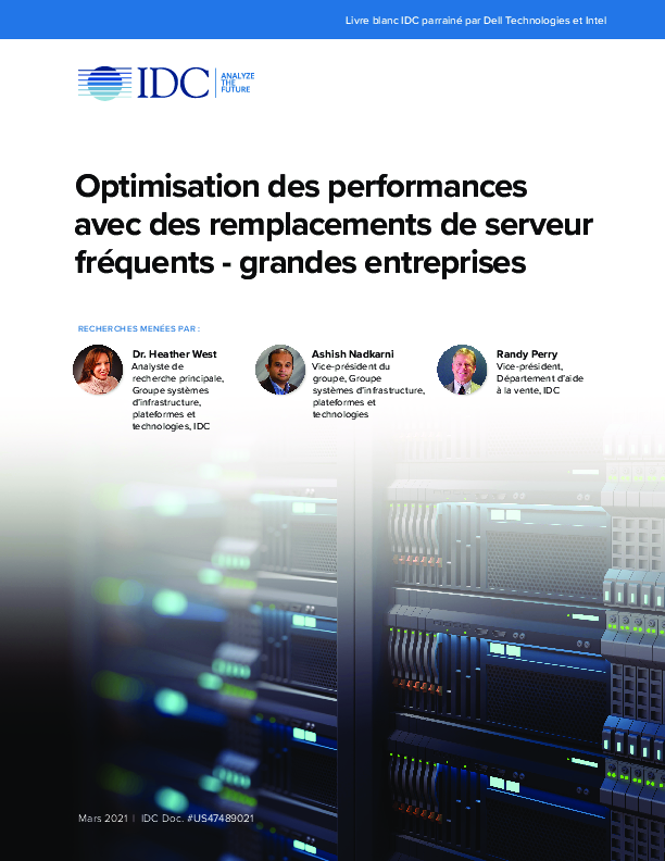 Optimisation des performances  avec des remplacements de serveur  fréquents - grandes entreprises