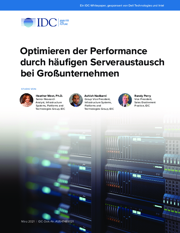 Optimieren der Performance  durch häufigen Serveraustausch  bei Großunternehmen