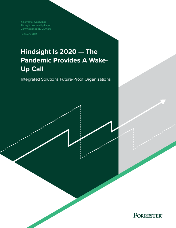 Hindsight is 2020 - The Pandemic Provides a Wakeup Call