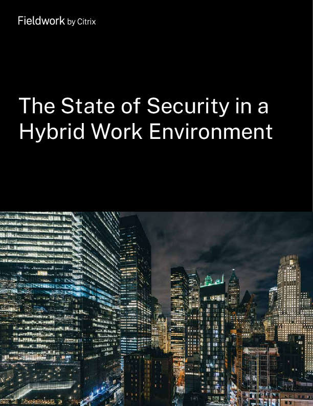 The State of Security in a Hybrid Work Environment