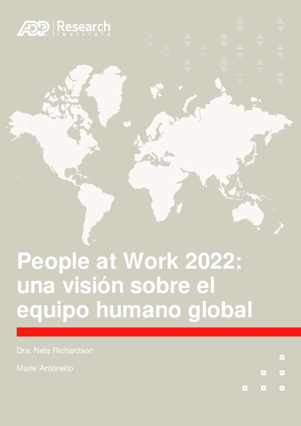 People at Work 2022: una visión sobre el equipo humano global