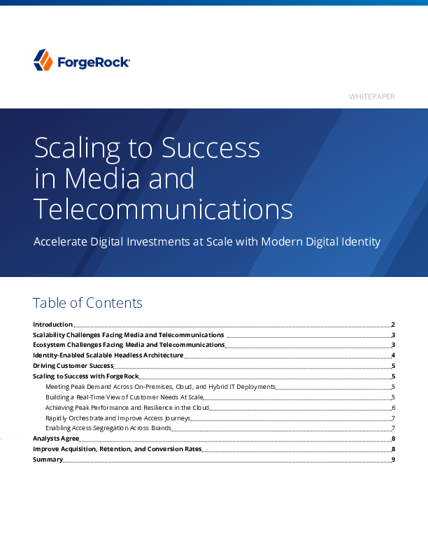 Scaling to Success in Media and Telecommunications