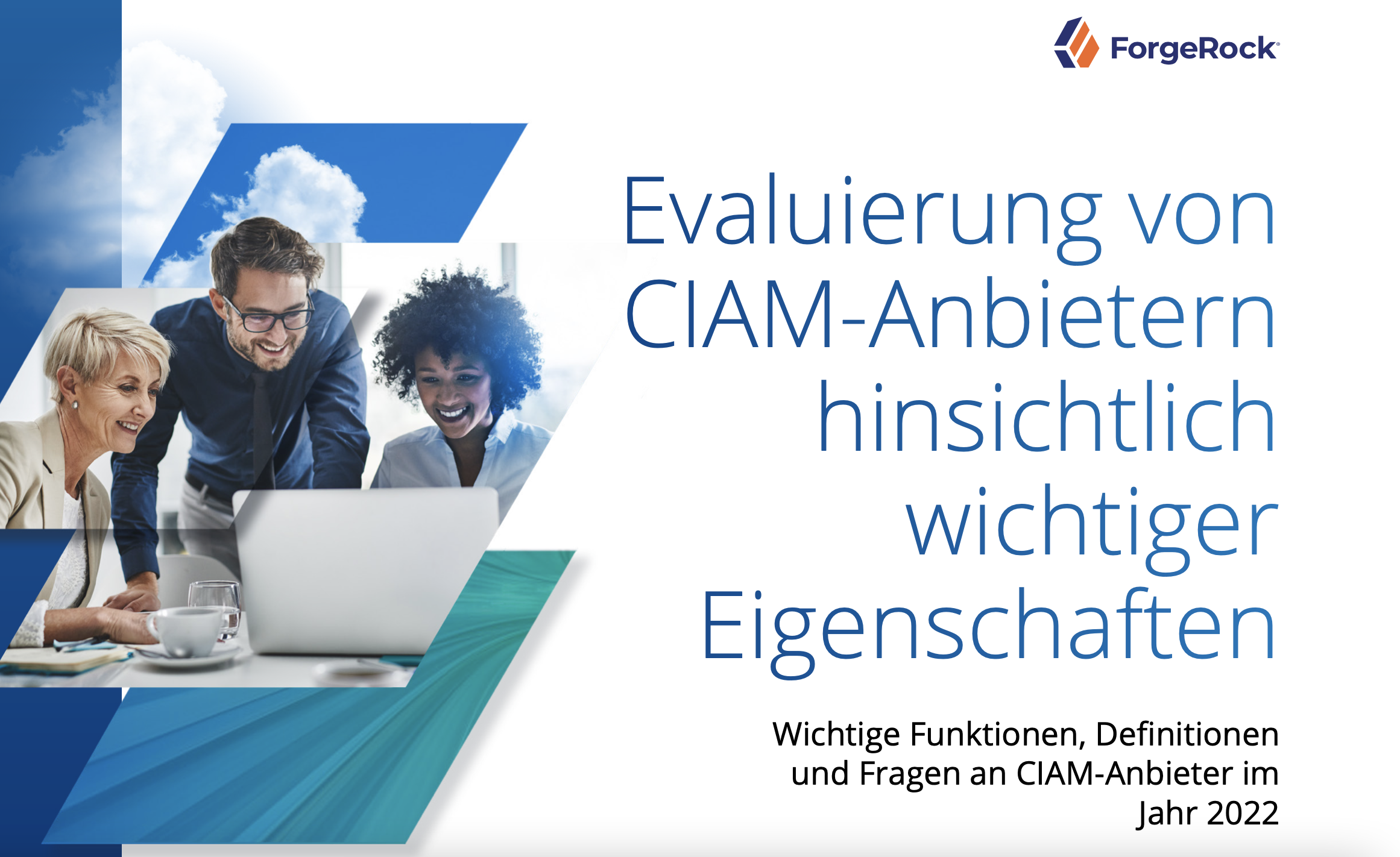 Evaluierung von CIAM-Anbietern hinsichtlich wichtiger Eigenschaften