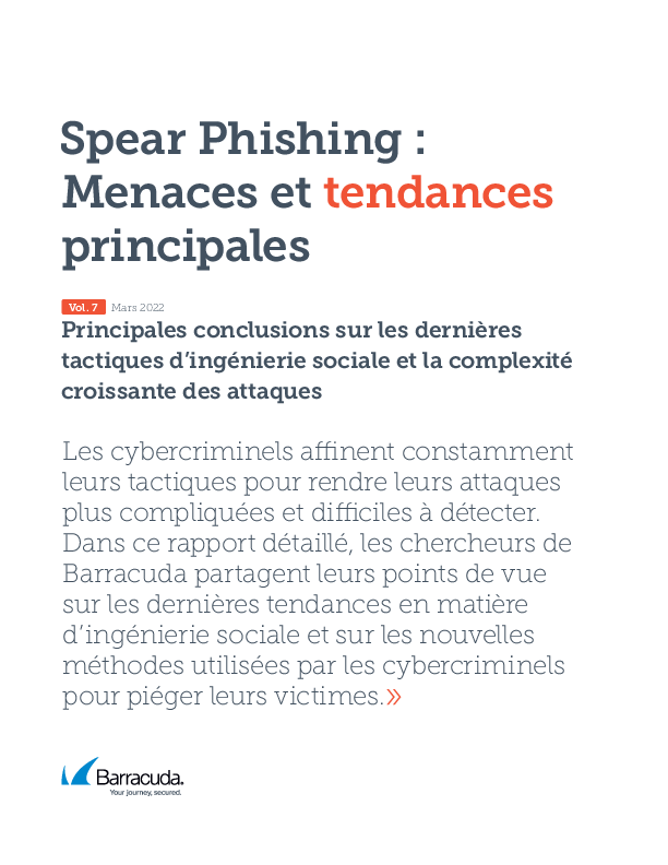 Spear Phishing : Menaces et tendances principales