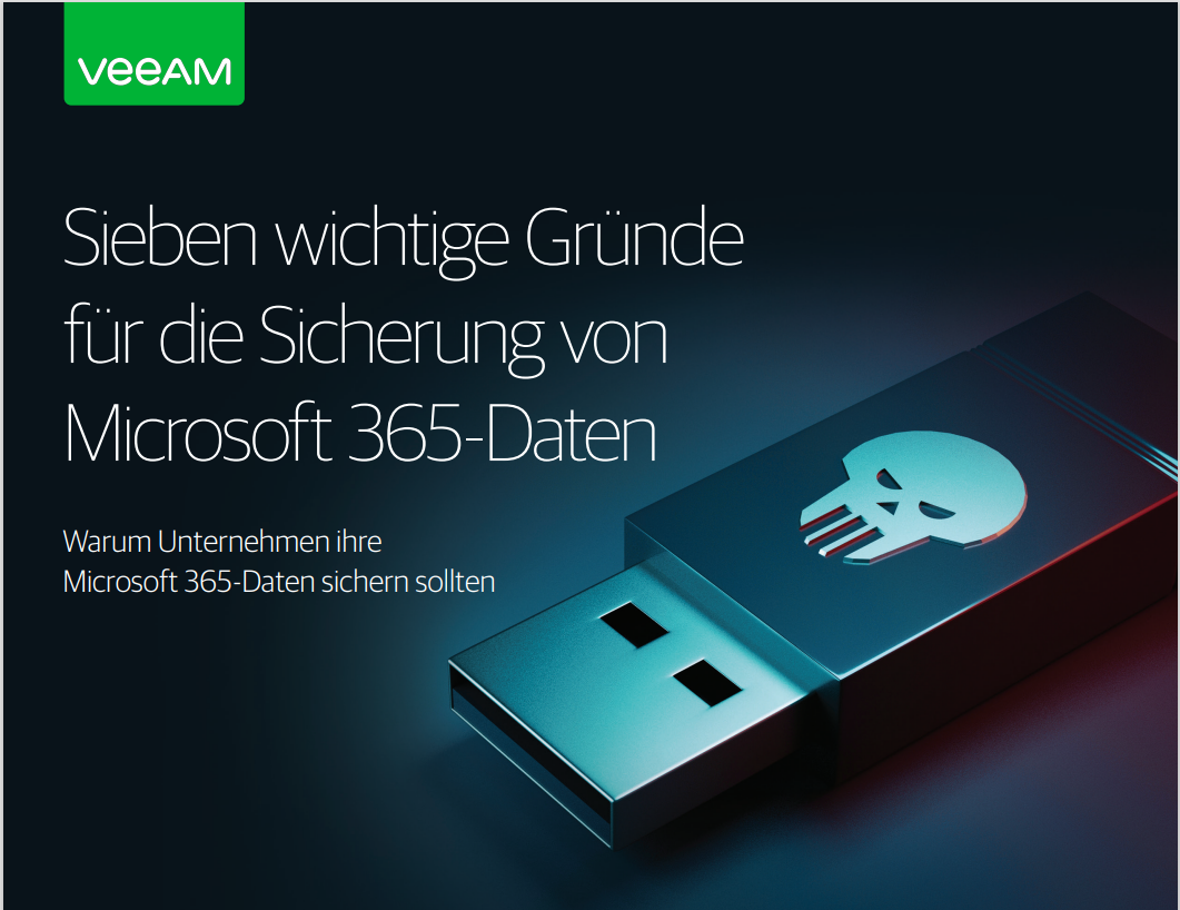 Sieben wichtige Gründe für die Sicherung von Microsoft 365-Daten