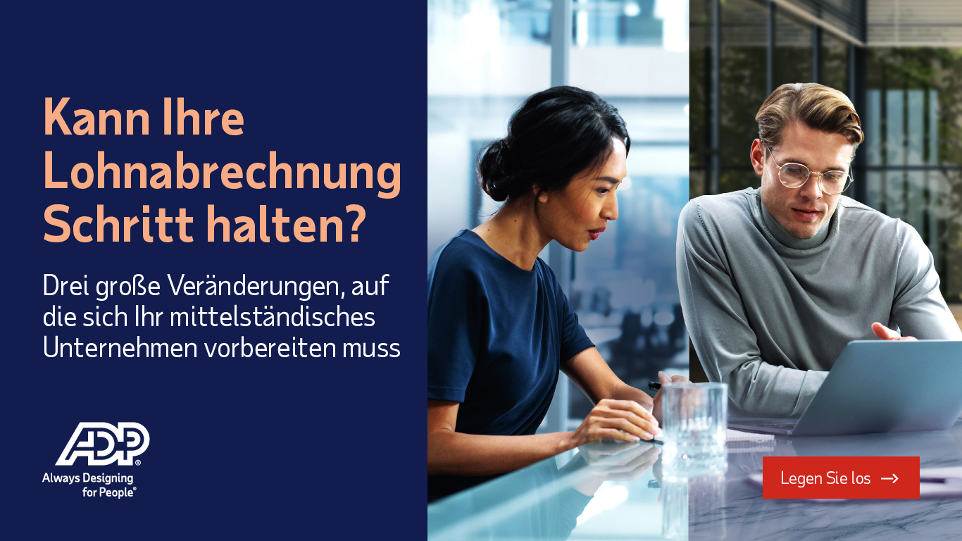 Kann Ihre Lohnabrechnung Schritt halten?