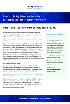 Thumb uk user and entity behavior analytics brochure