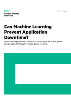 Thumb nimble storage can machine learning prevent application downtime en 1