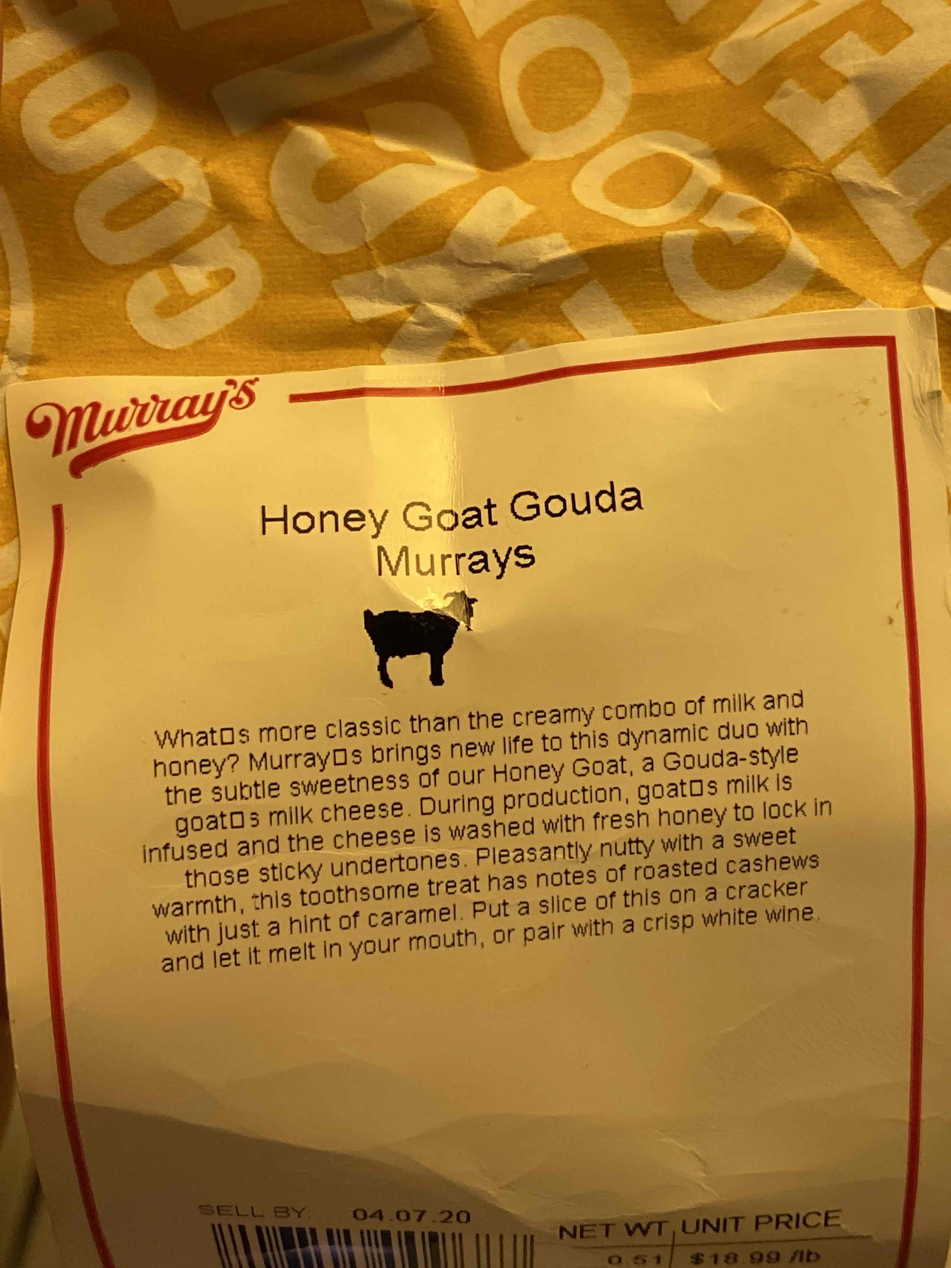 Honey Goat Gouda