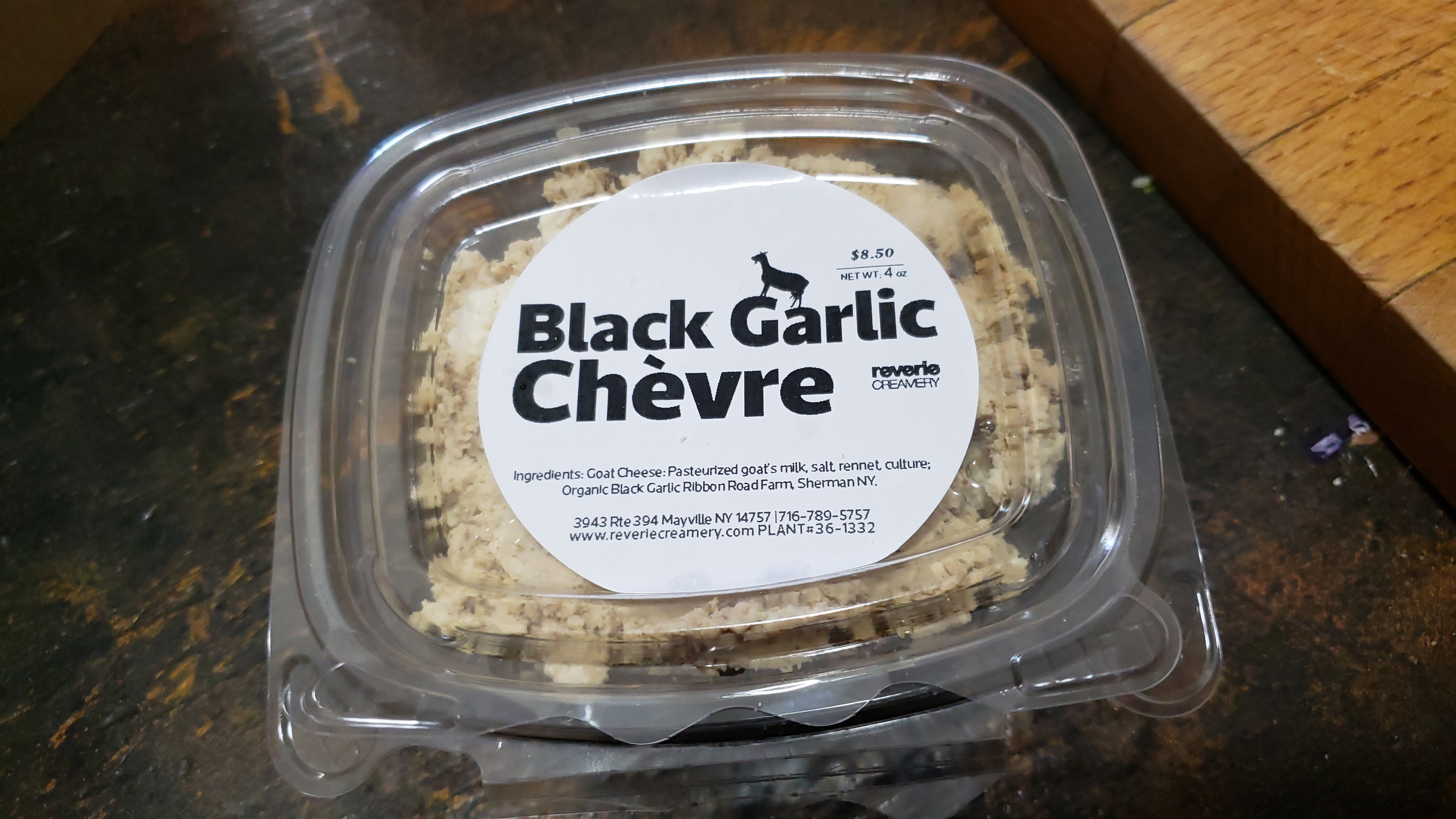 Black Garlic Chèvre