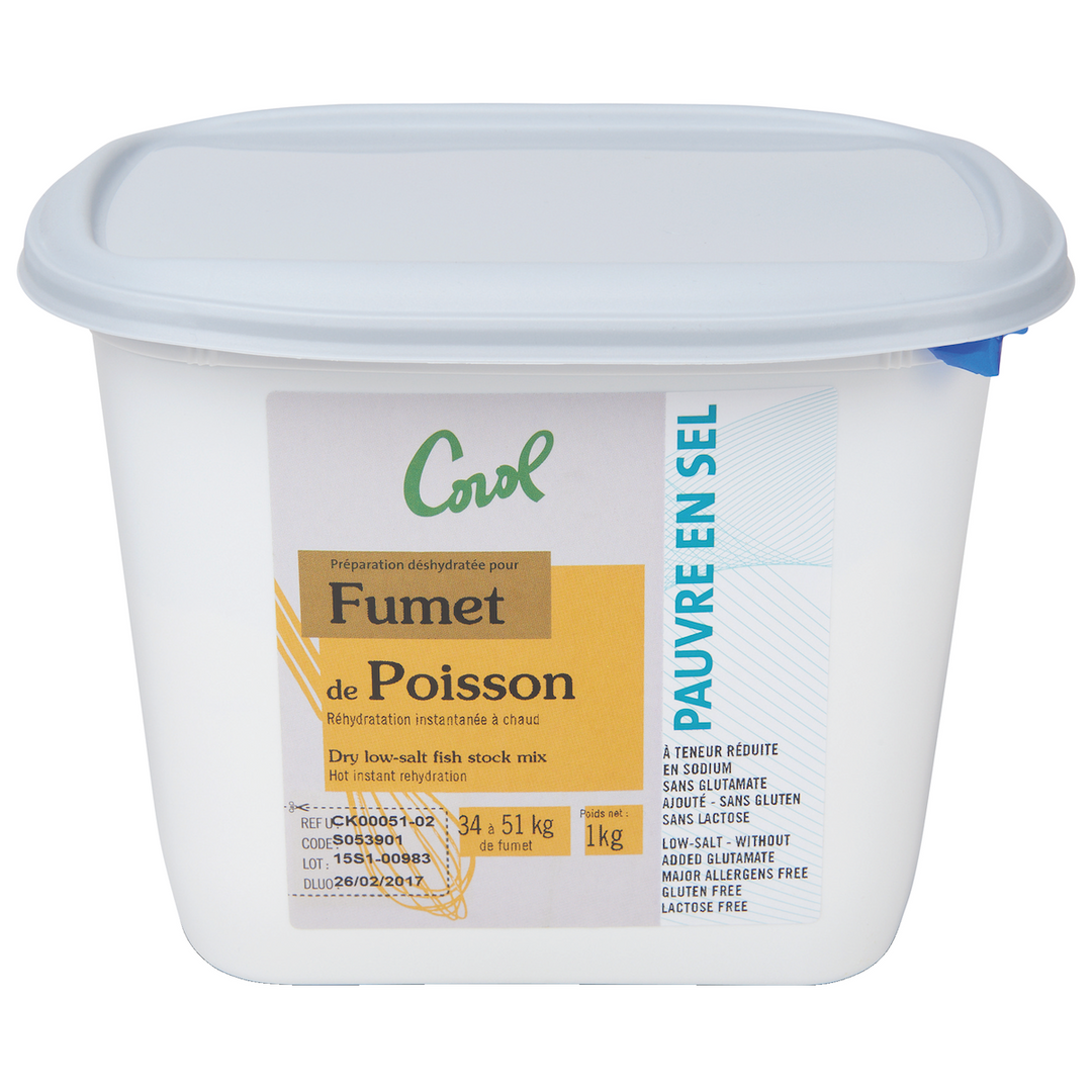 FUMET DE POISSON PS POT 1KG FUMETS