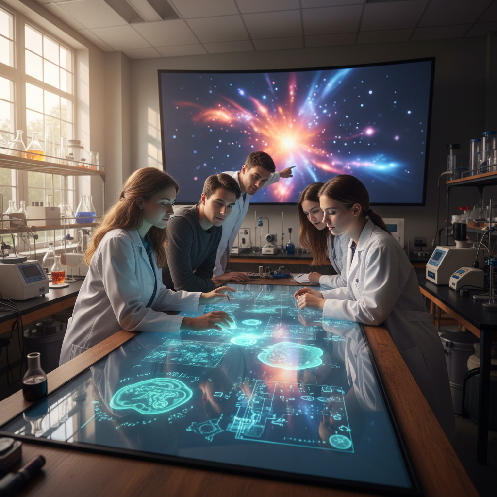 Science Research Animation Generating…