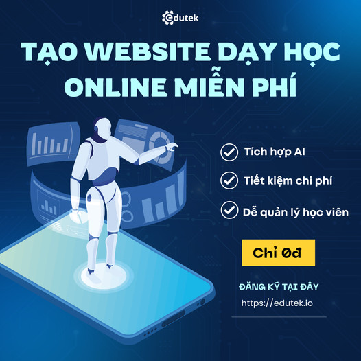 Edutek - Giải pháp đào tạo trực tuyến