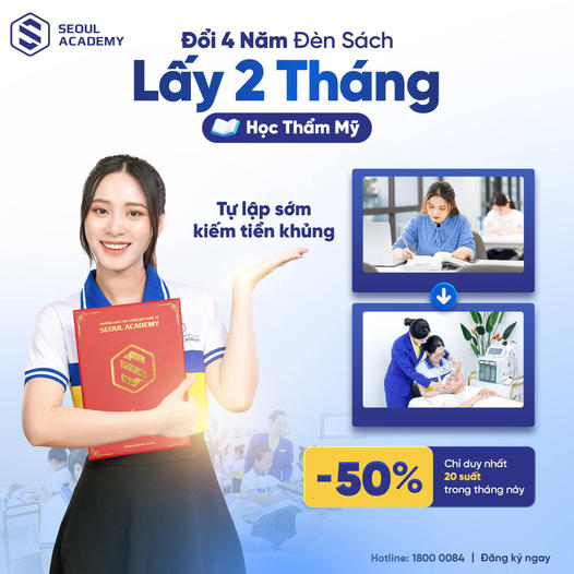 Seoul Academy Hệ Thống Đào Tạo Thẩm Mỹ Chuyên Nghiệp