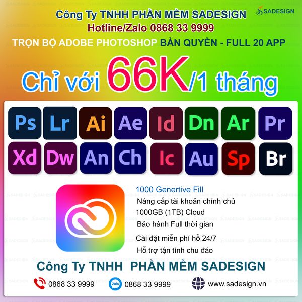 Thế Giới Phần Mềm Bản Quyền - Sadesign