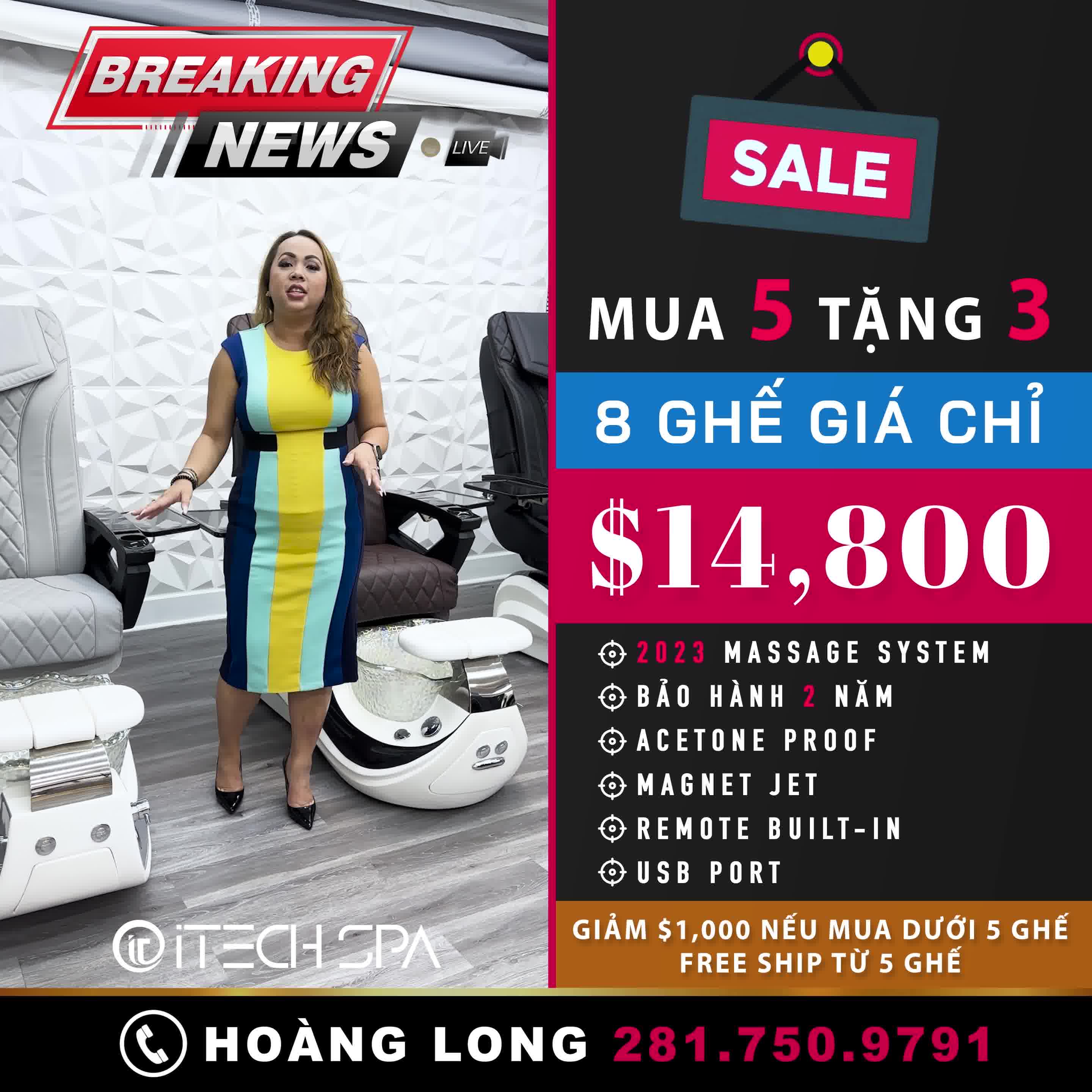 Ghế Pedicure & Nail Furniture