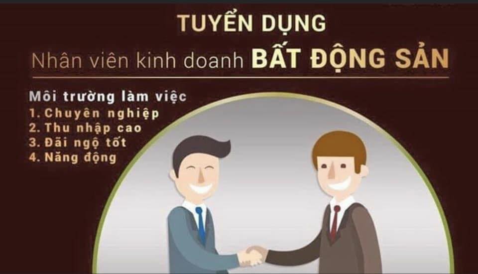 TUYỂN DỤNG NHÂN VIÊN SALE BẤT ĐỘNG SẢN TOÀN QUỐC
