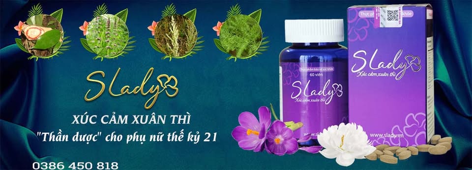 Slady - Nhà cung cấp chính hãng sản phẩm bổ sung nội tiết tố