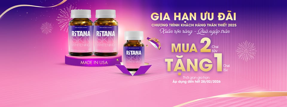 RiTANA - Viên Uống Trắng Da
