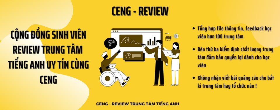 REVIEW TRUNG TÂM TIẾNG ANH IELTS - TOEIC UY TÍN  CÙNG CENG