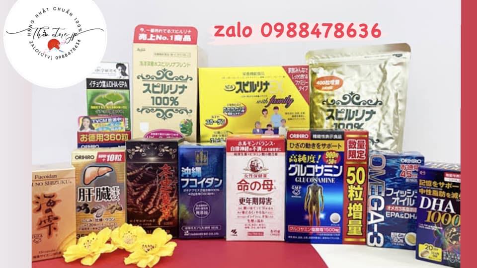 Thực phẩm chức năng Nhật chính hãng