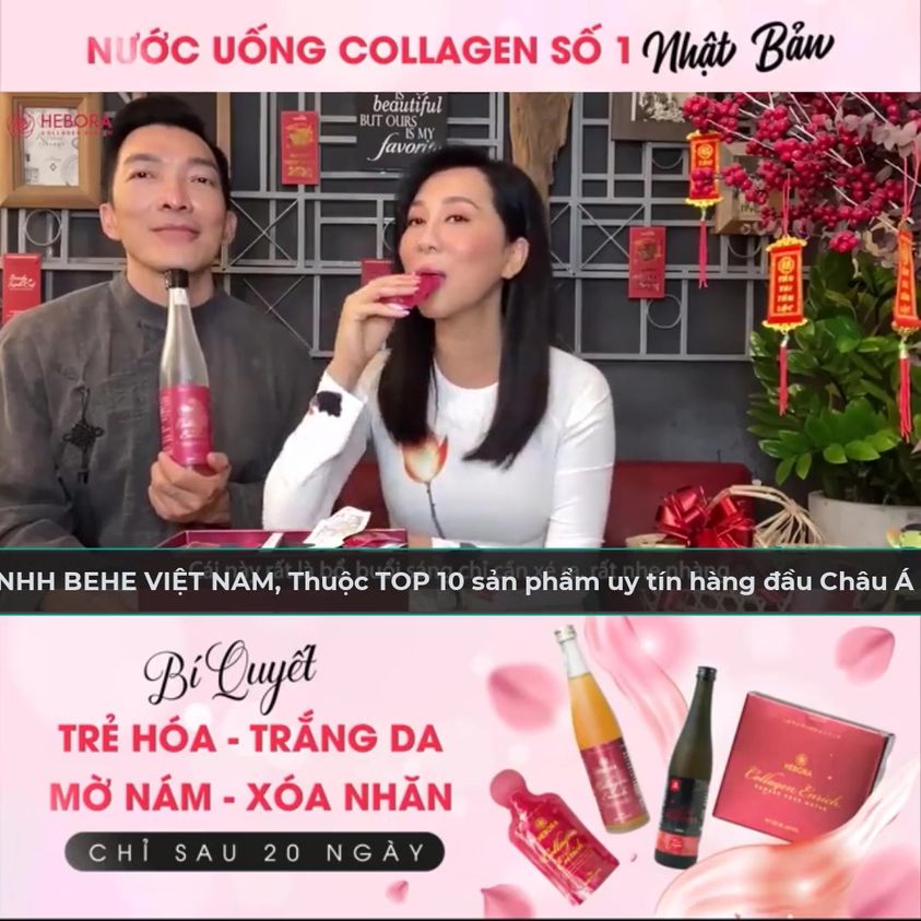 Hebora Collagen Trẻ hóa làm đẹp da Nhật Bản - Behe Việt Nam