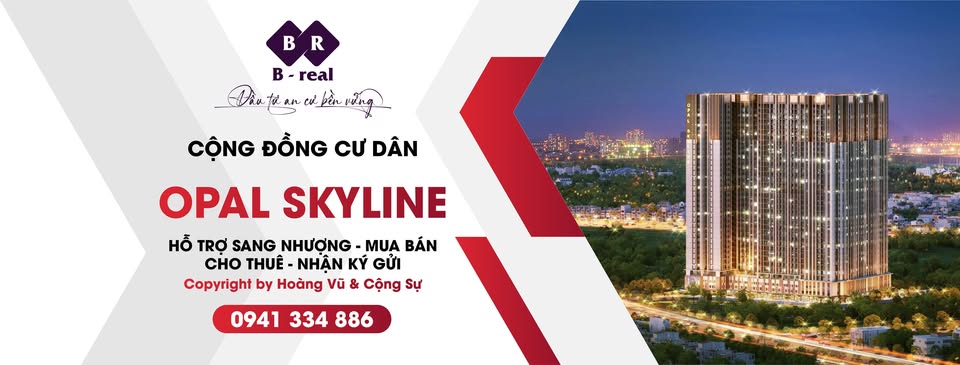 HỘI CƯ DÂN OPAL SKYLINE THUẬN AN