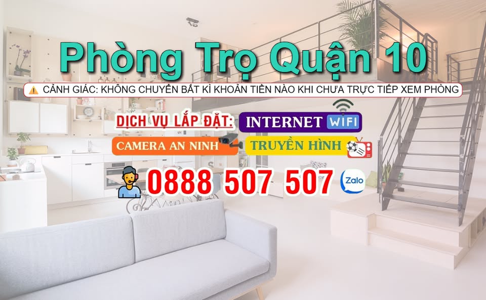 Phòng Trọ Quận 10