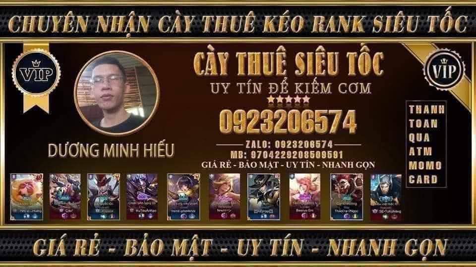 Cày Thuê Liên Quân