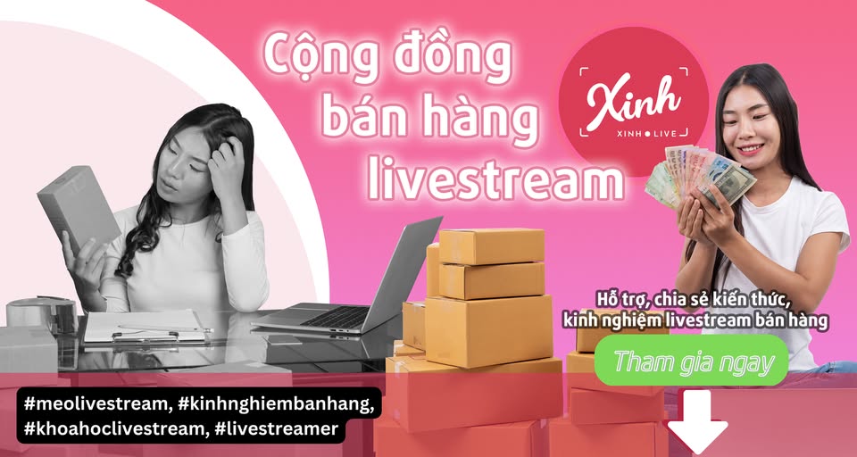 CỘNG ĐỒNG BÁN HÀNG LIVESTREAM