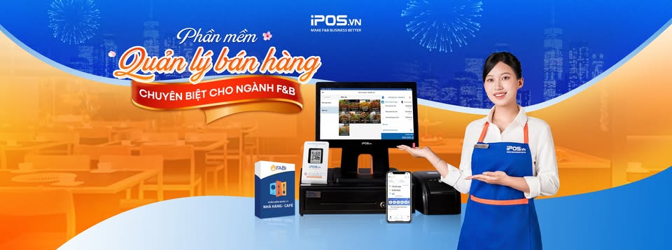 iPOS - Giải pháp quản lý nhà hàng/ café
