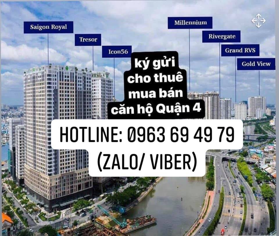 Cho thuê, mua bán căn hộ Quận 4 - Group Chính Thức