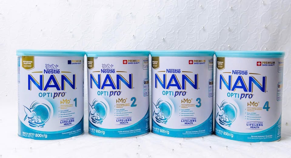 Hội các mẹ cho con dùng sữa NAN Nga - NAN Việt