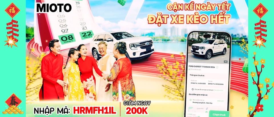 Cộng Đồng Mioto (Thuê Xe Tự Lái - Có Lái)