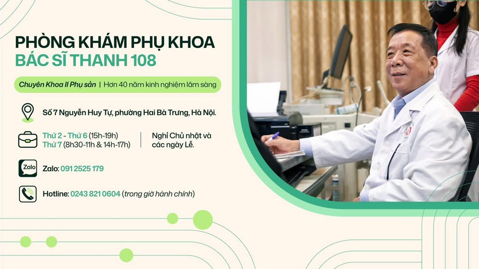 Phòng khám Phụ khoa Bác sĩ Thanh 108