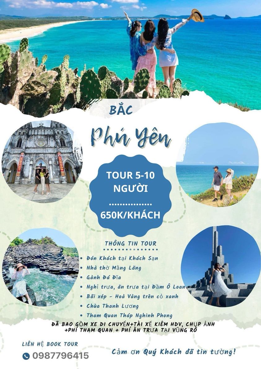Tour Phú Yên Quy Nhơn Travel