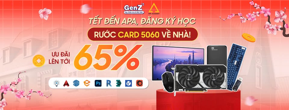 GenZ Học Kiến trúc & Nội thất
