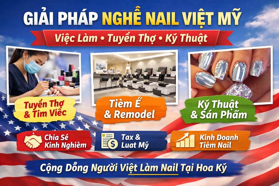 USA TÌM THƠ NAIL & THỨC ĂN VIỆT