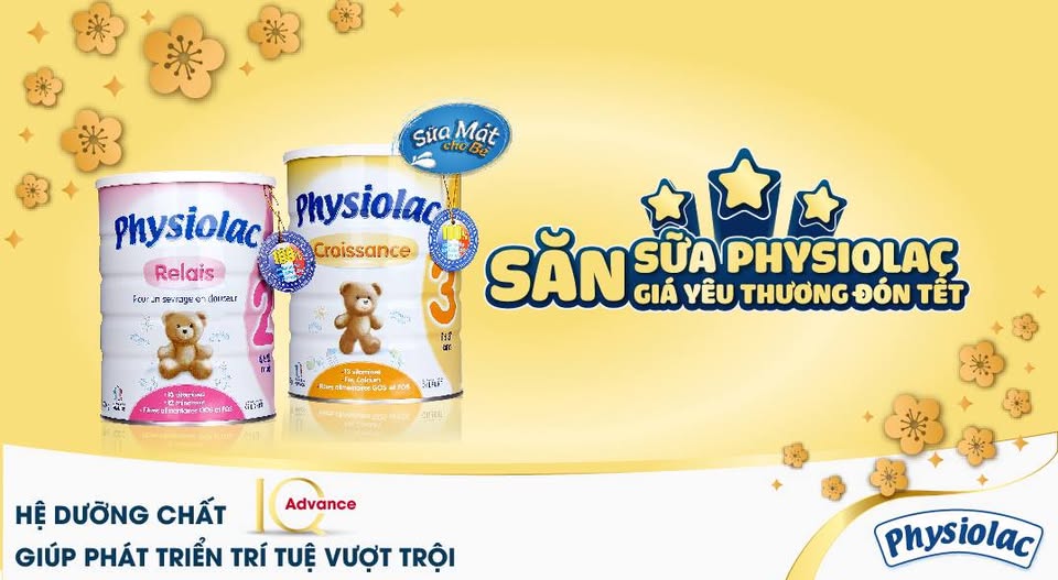 Sữa Physiolac- CLB Mẹ thông thái