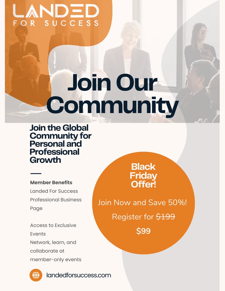 Landed for Success-GLOBAL BUSINESS NETWORKING GROUP