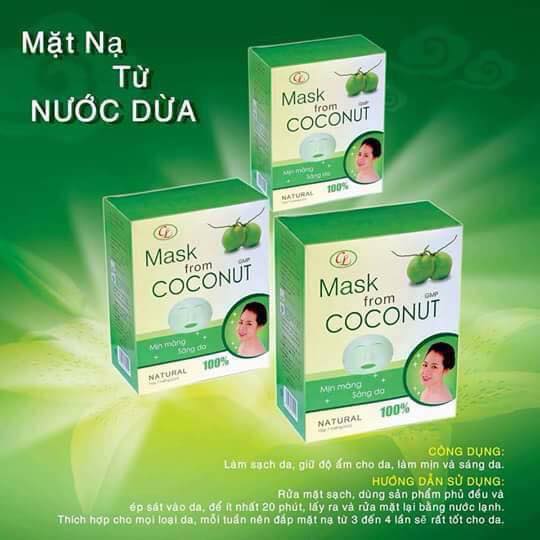 Mặt Nạ Nước Dừa Cửu Long