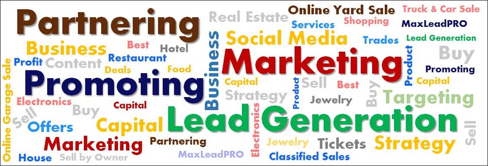 Marketing, Promoting, Partnering & Lead Generating