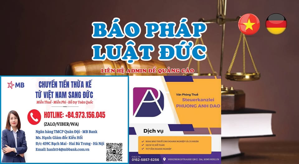 BÁO LUẬT PHÁP ĐỨC - HỎI ĐÁP ????????