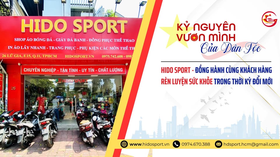 HIDO SPORT - Shop Áo Bóng Đá Giày Đá Banh Đồng Phục Uy Tín Tại TPHCM