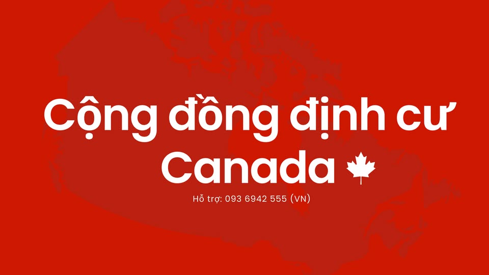 Cộng Đồng Định Cư Canada