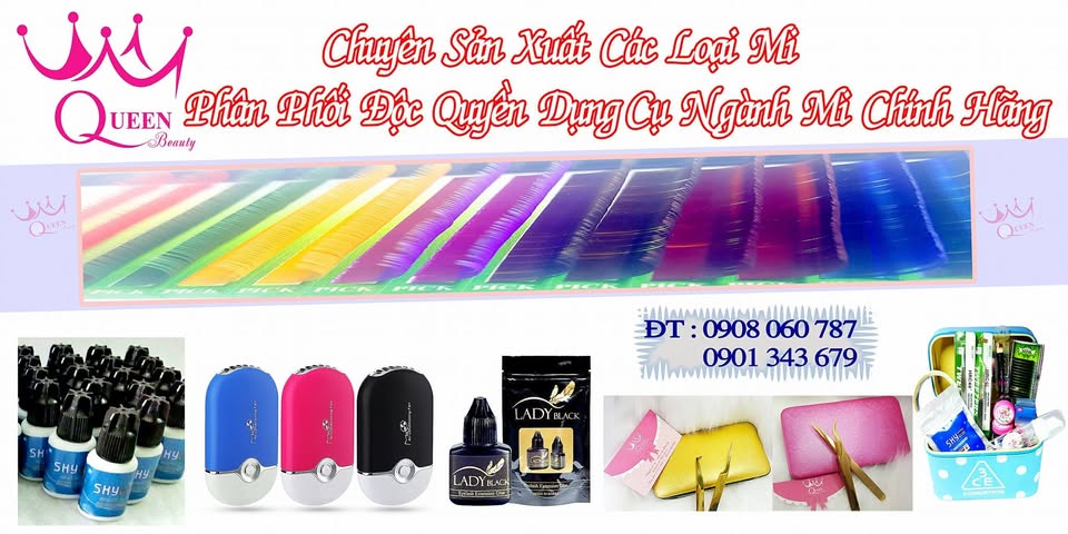 Dụng Cụ Nối Mi QueenBeauty