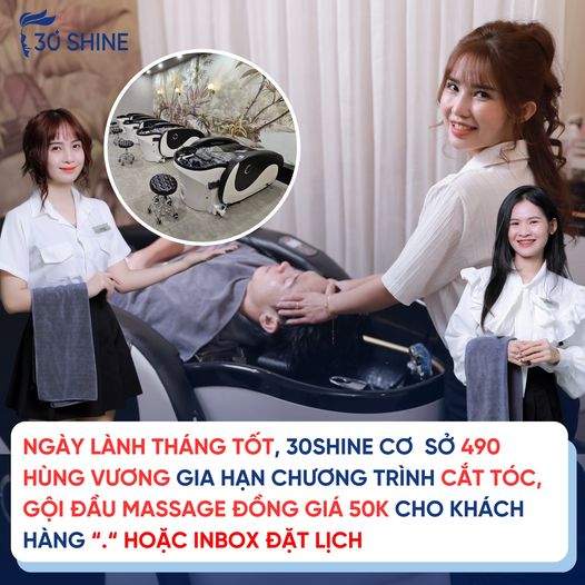 30Shine 490 Hùng Vương, Long An