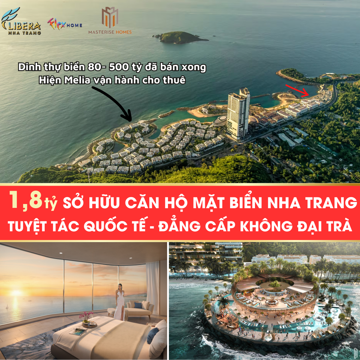 Căn Hộ Masterise Mặt Biển Đầu Tiên Tại Nha Trang