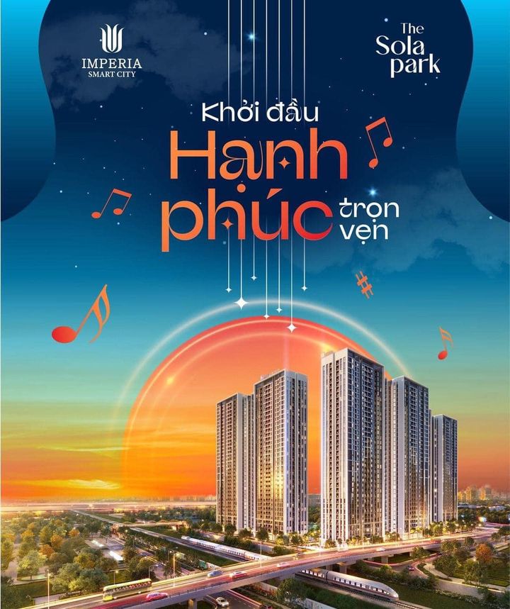 Chung cư Imperia The Sola Park- Khu đô thị Vinhomes Smart city