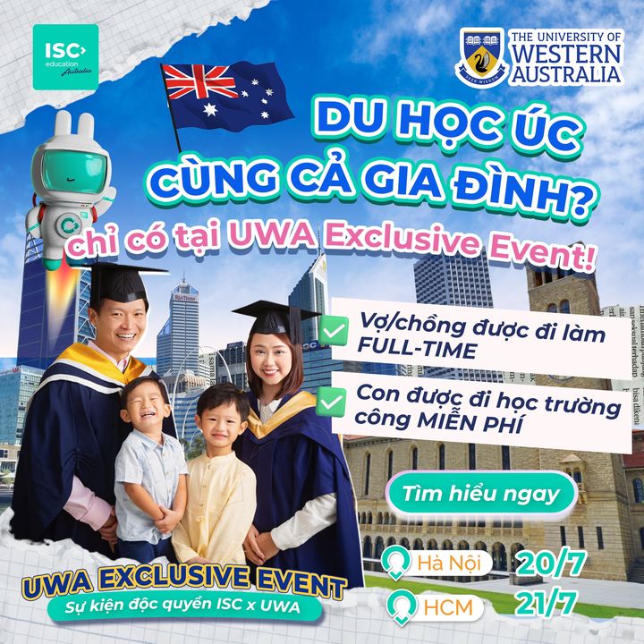 Du học Úc cùng ISC